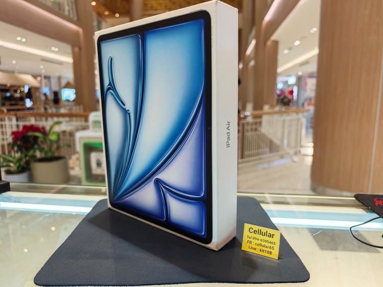 iPad Air7 13 M3 256GB WiFi เครื่องใหม่ มือ1 ประกันศูนย์ไทย1ปี รูปที่ 2