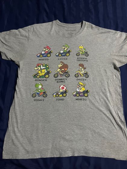  เสื้อ Mario Kart  Official Nintendo Graphic Tee (Year 2012)  ไซซ์ L
