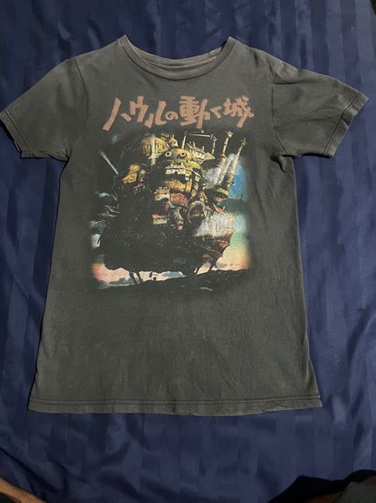 เสื้อ Howl's Moving Castle  Studio Ghibli Official Tee  ไซซ์ S