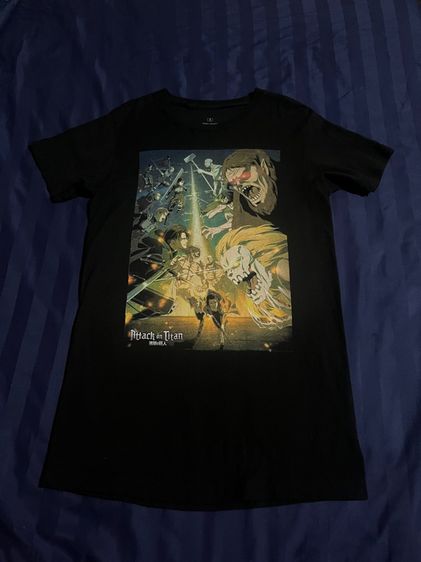 เสื้อ Attack on Titan  Official Final Season Tee (Ripple Junction)  ไซซ์ S