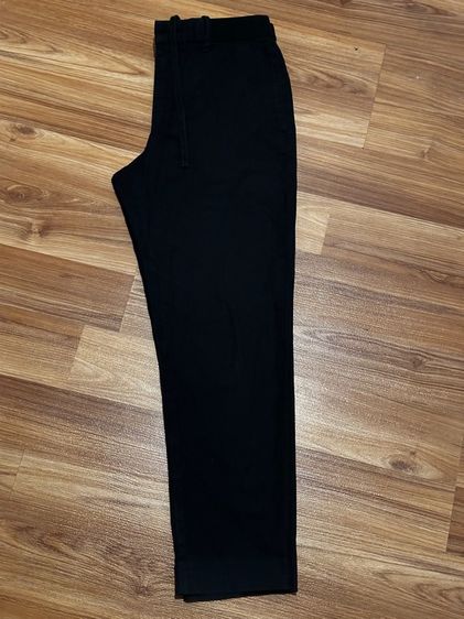 กางเกงสแล็คชายสีดำขาเต่อ Uniqlo Size S รูปที่ 3