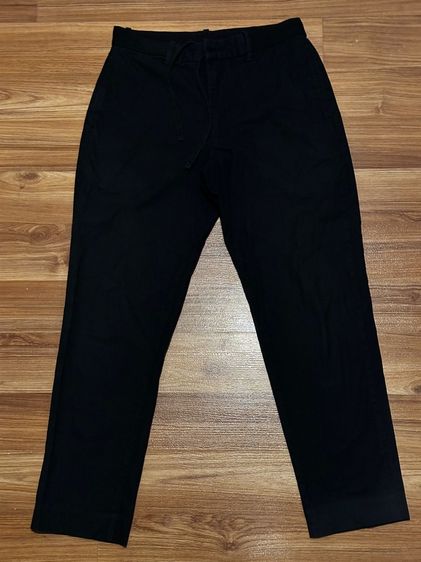 กางเกงสแล็คชายสีดำขาเต่อ Uniqlo Size S
