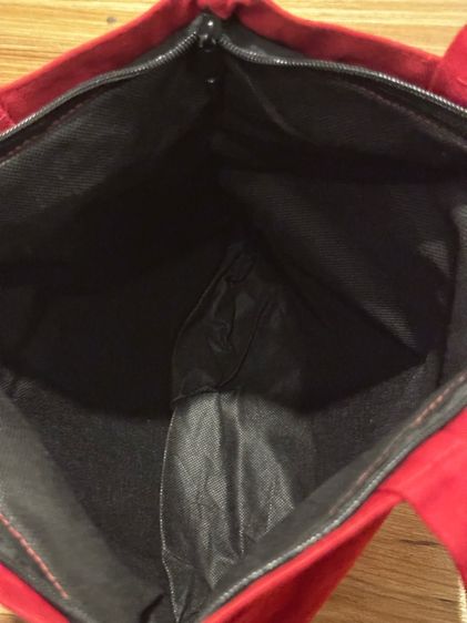 กระเป๋า(ถุงผ้าสีแดง) haas สีแดง รูปที่ 2