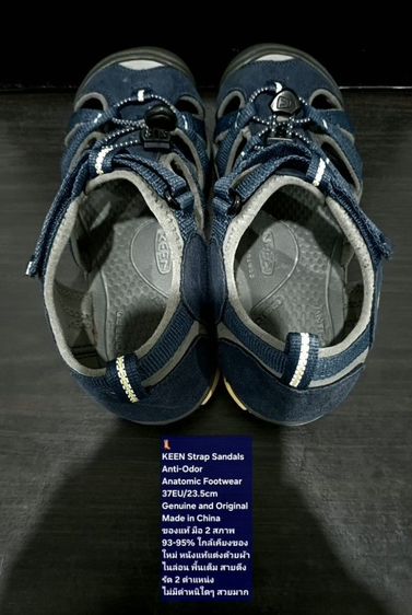 KEEN Strap Sandals, Unisex 37EU(23.5cm) Original ของแท้ มือ 2 สภาพใกล้เคียงของใหม่, รองเท้าแตะรัดส้น KEEN หนังผสมผ้าไนล่อน พื้นเต็ม สวยมาก รูปที่ 13