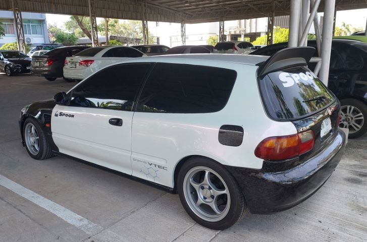 Honda Civic 1995 1.5 VTi Sedan เบนซิน ไม่ติดแก๊ส เกียร์อัตโนมัติ ฟ้า รูปที่ 2