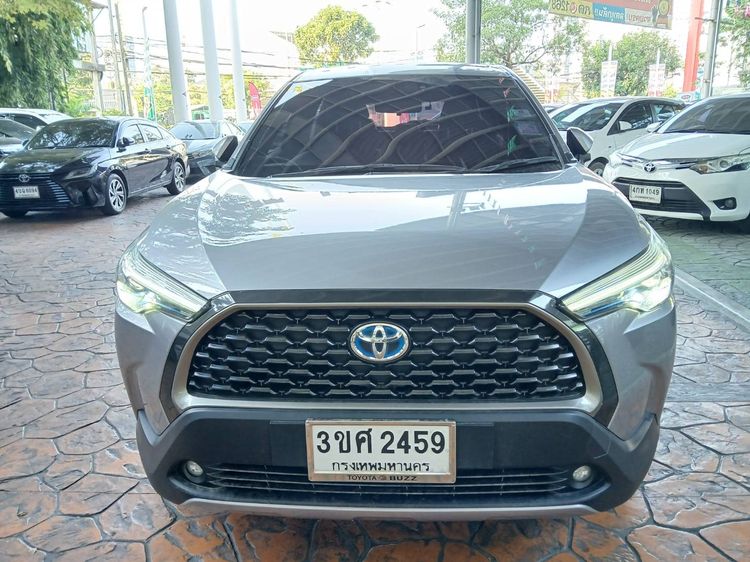 Toyota Corolla Cross 2022 1.8 HEV Premium Utility-car ไฮบริด ไม่ติดแก๊ส เกียร์อัตโนมัติ เทา รูปที่ 2