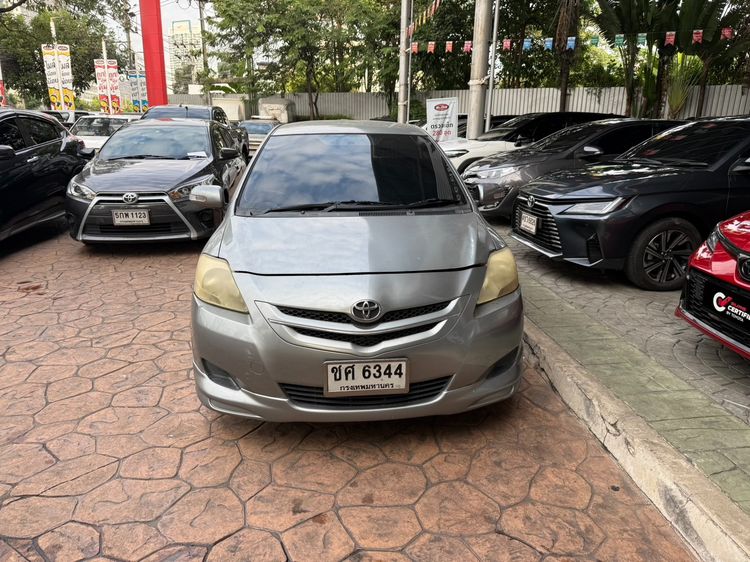Toyota Vios 2007 1.5 E Sedan เบนซิน ไม่ติดแก๊ส เกียร์อัตโนมัติ บรอนซ์เงิน รูปที่ 2