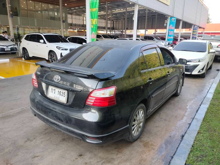 Toyota Vios 2010 1.5 E Sedan เบนซิน ไม่ติดแก๊ส เกียร์อัตโนมัติ ดำ รูปที่ 4