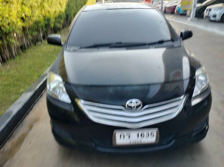 Toyota Vios 2010 1.5 E Sedan เบนซิน ไม่ติดแก๊ส เกียร์อัตโนมัติ ดำ รูปที่ 2