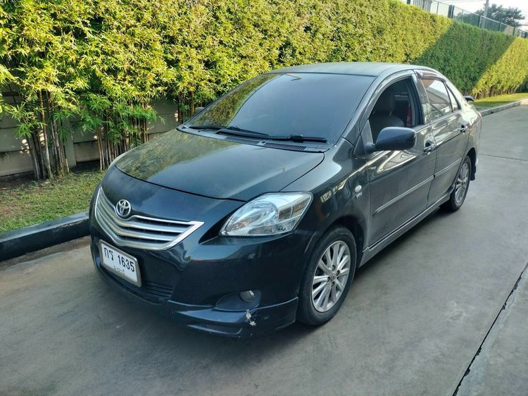 Toyota Vios 2010 1.5 E Sedan เบนซิน ไม่ติดแก๊ส เกียร์อัตโนมัติ ดำ รูปที่ 3