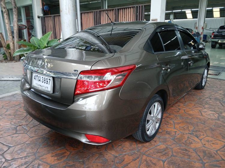 Toyota Vios 2013 1.5 G Sedan เบนซิน ไม่ติดแก๊ส เกียร์อัตโนมัติ น้ำตาล รูปที่ 4