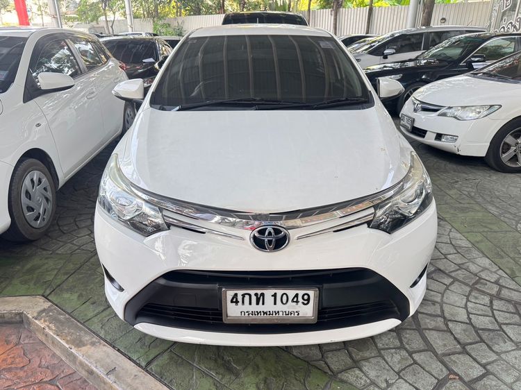 Toyota Vios 2014 1.5 G Sedan เบนซิน ไม่ติดแก๊ส เกียร์อัตโนมัติ ขาว รูปที่ 2