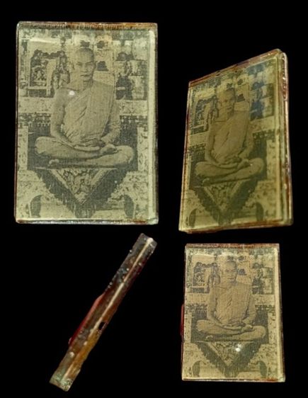 ภาพถ่ายกระจก เกจิเก่ามี2หน้าประกบกัน