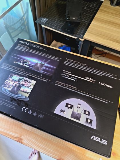 Asus 4G-AX56 300Mbps Dual-Band WiFi 6 AX1800 LTE Router รูปที่ 6
