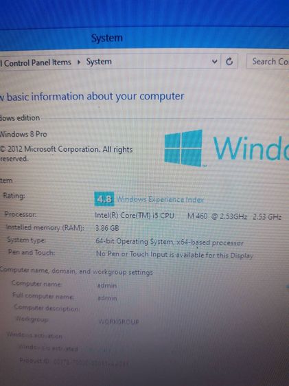 i5 intel ยี่ห้อHP  Note book ram4harddisk500Gแบตไม่เก็บไฟมีสายชาตแท้ให้นัดส่งชัวร์ รูปที่ 4