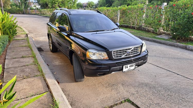 Volvo XC90 2008 2.4 D5 4WD ดีเซล เกียร์อัตโนมัติ ดำ รูปที่ 2
