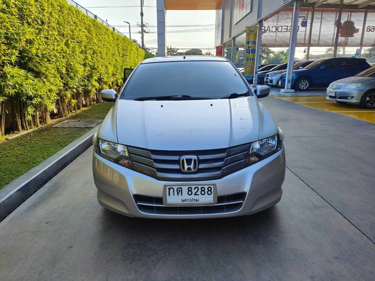 Honda City 2009 1.5 S Sedan เบนซิน ไม่ติดแก๊ส เกียร์อัตโนมัติ บรอนซ์เงิน รูปที่ 2
