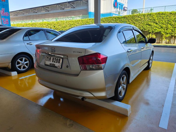 Honda City 2009 1.5 S Sedan เบนซิน ไม่ติดแก๊ส เกียร์อัตโนมัติ บรอนซ์เงิน รูปที่ 4