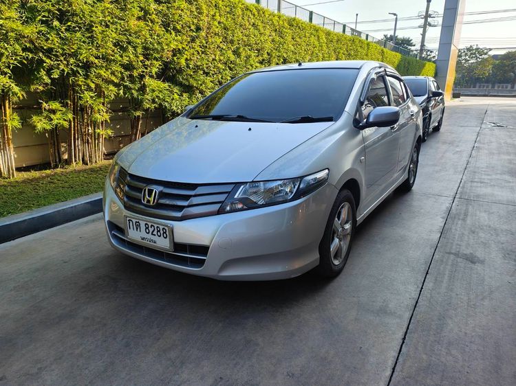 Honda City 2009 1.5 S Sedan เบนซิน ไม่ติดแก๊ส เกียร์อัตโนมัติ บรอนซ์เงิน รูปที่ 3