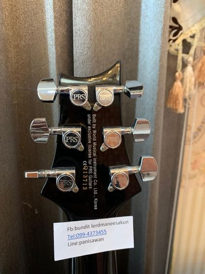 PRS SE 24custom 2016 blue matteo Korea ราคา 12,800 บาท รูปที่ 7