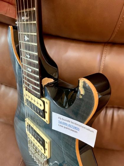 PRS SE 24custom 2016 blue matteo Korea ราคา 12,800 บาท รูปที่ 12