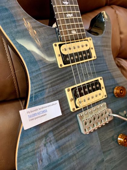 PRS SE 24custom 2016 blue matteo Korea ราคา 12,800 บาท รูปที่ 5