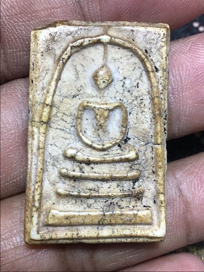 สมเด็จวัดระฆัง พิมพ์ใหญ่เกศทะลุซุ้ม  (หลังกระดานหายาก)