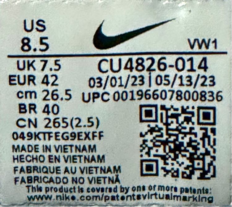 Nike air max Size42 ส่งฟรี รูปที่ 6