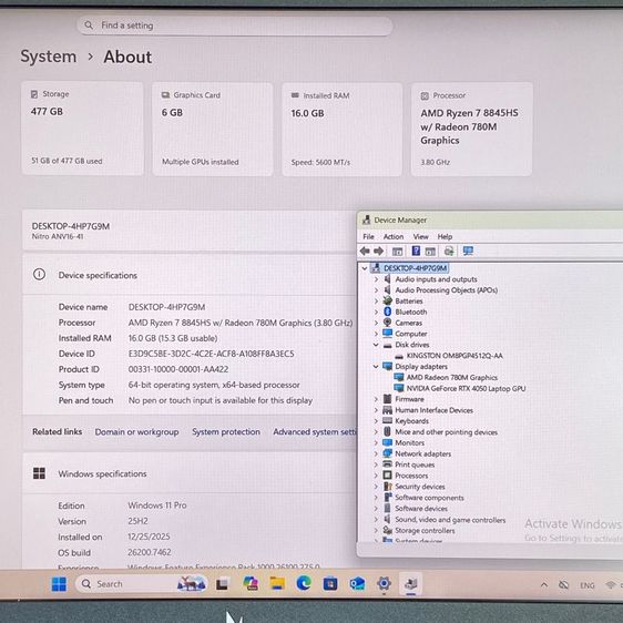 ACER Nitro V 16 ANV16-41-R584 รูปที่ 8