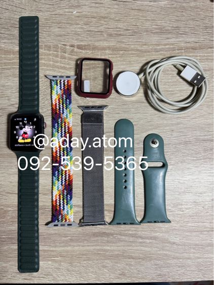 Apple Watch Series 3 Cellular 42 mm. ใช้งานปกติ