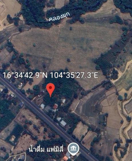 ขายพร้อมบ้าน 1 หลัง  ทางหลวง มุกดาหาร กุฉินารายณ์  1 ไร่ 1 งาน 44 ตารางวา  รวม 544 ตารางวา   รูปที่ 3