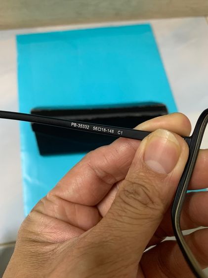 กรอบแว่นตา Playboy (PB-35332) สีดำด้าน แถมกล่อง ของแท้  รูปที่ 4