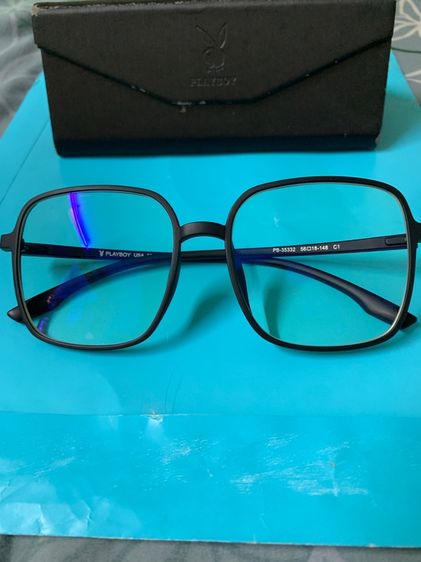 กรอบแว่นตา Playboy (PB-35332) สีดำด้าน แถมกล่อง ของแท้  รูปที่ 2