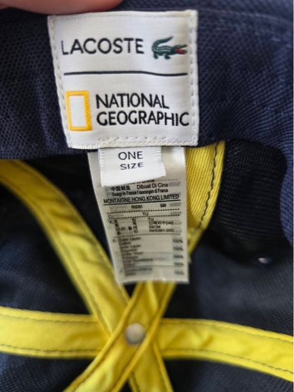 หมวก Lacoste แท้ มือสอง  รูปที่ 4