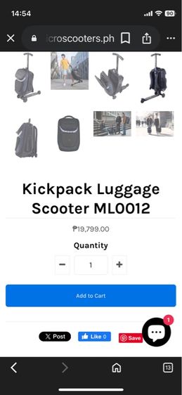 Micro kick pack , scooter รูปที่ 9