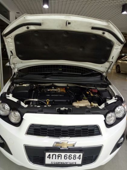 Chevrolet Sonic  2014 1.6 LTZ Sedan เบนซิน เกียร์อัตโนมัติ ขาว รูปที่ 3
