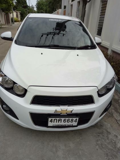 รถ Chevrolet Sonic  1.6 LTZ สี ขาว