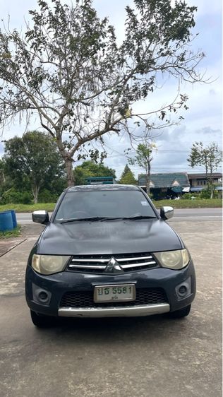 Mitsubishi Triton 2010 2.5 GLX Pickup ดีเซล ไม่ติดแก๊ส เกียร์ธรรมดา น้ำตาล รูปที่ 3