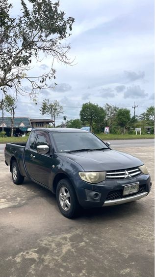 Mitsubishi Triton 2010 2.5 GLX Pickup ดีเซล ไม่ติดแก๊ส เกียร์ธรรมดา น้ำตาล