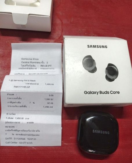 หูฟังsamsung buds core ซื้อมา2 วัน
