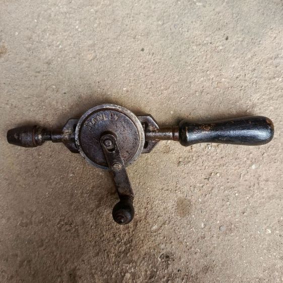 สว่านมือหมุนงานเก่า USA Stanley รูปที่ 4