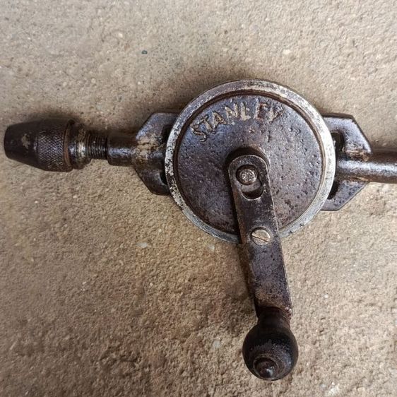 สว่านมือหมุนงานเก่า USA Stanley