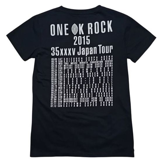 เสื้อวงมือสอง ONE OK ROCK 2015 35xxxv Japan Tour รูปที่ 2