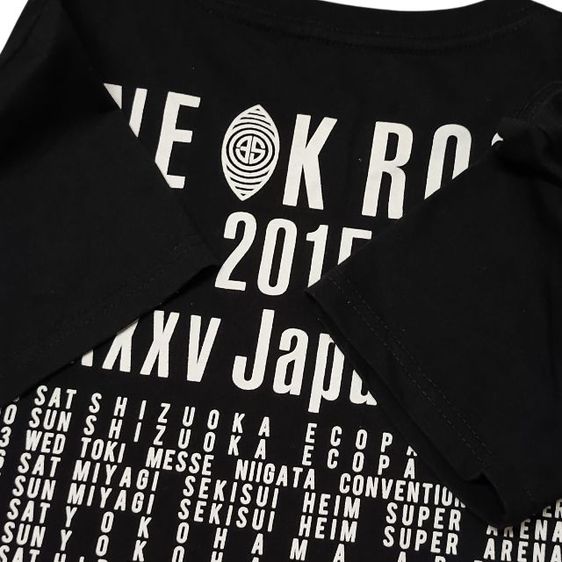เสื้อวงมือสอง ONE OK ROCK 2015 35xxxv Japan Tour รูปที่ 6