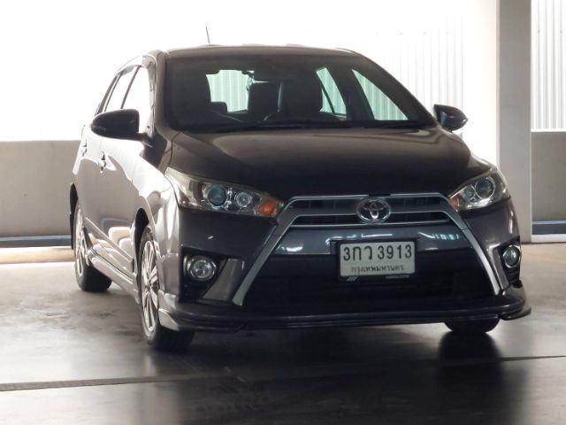 Toyota Yaris 2014 1.2 G Sedan เบนซิน ไม่ติดแก๊ส เกียร์อัตโนมัติ เทา รูปที่ 3