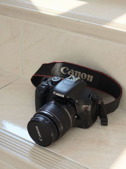 ขายกล้อง DSLR Canon Kiss x4 (EOS 550D) พร้อมเลนส์คิท 18-55 ให้หมดตามรูป 