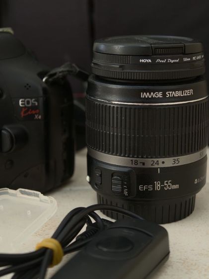 ขายกล้อง DSLR Canon Kiss x4 (EOS 550D) พร้อมเลนส์คิท 18-55 ให้หมดตามรูป  รูปที่ 3