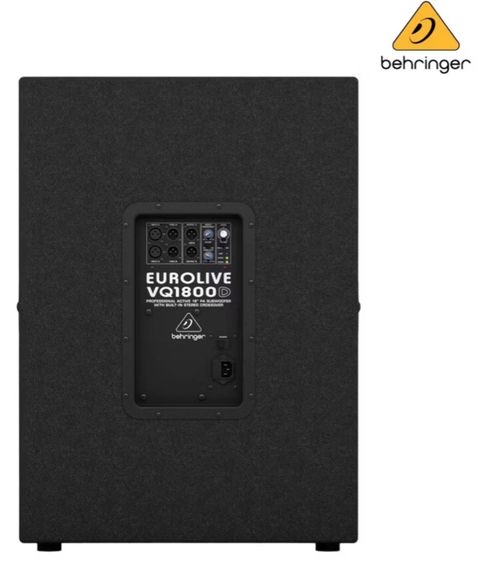 ของใหม่ ยังไม่ได้ใช้งาน BEHRINGER VQ1800D ลำโพงซับวูฟเฟอร์ 18 นิ้ว มีแอมป์ในตัว ประกันศูนย์ไทย รูปที่ 4