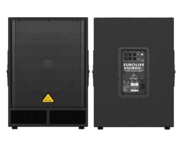 ของใหม่ ยังไม่ได้ใช้งาน BEHRINGER VQ1800D ลำโพงซับวูฟเฟอร์ 18 นิ้ว มีแอมป์ในตัว ประกันศูนย์ไทย รูปที่ 3