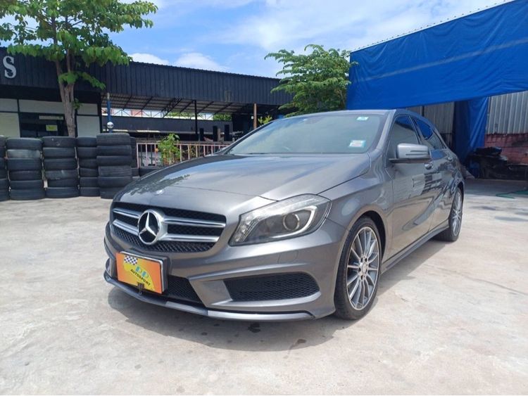 Mercedes-Benz A-Class 2016 A180 Utility-car เบนซิน ไม่ติดแก๊ส เกียร์อัตโนมัติ เทา รูปที่ 4